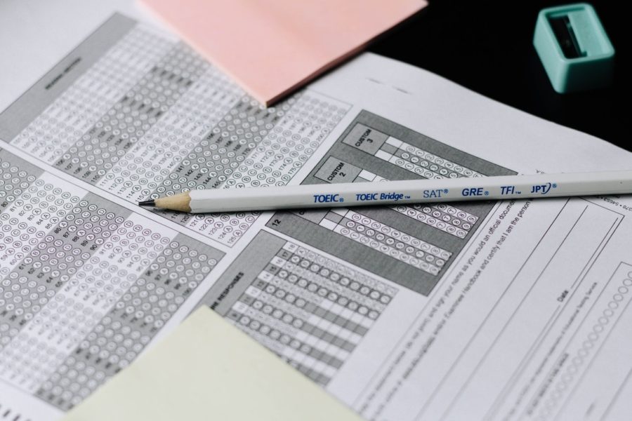 Standardized test answer sheet, photo courtesy Nguyen Dang Hoang Nhu