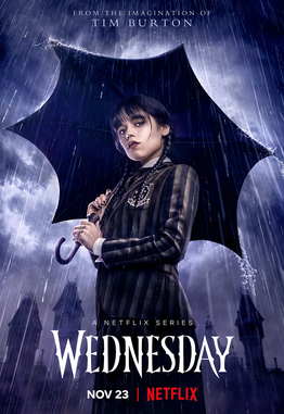 Wednesday official poster, photo courtesy Netflix 