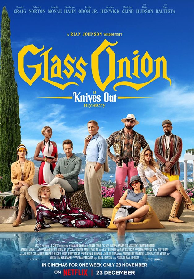 Glass Onion official poster. Photo courtesy Netflix 