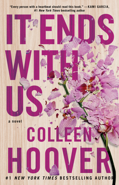 It Ends With Us book cover, photo credit colleenhoover.com