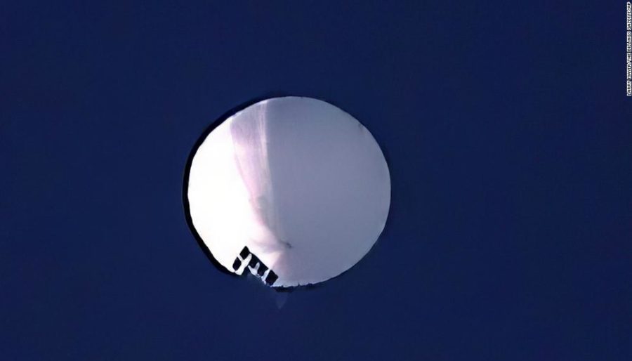The Chinese and United States’ governments have been quarreling over the violation of the U.S. airspace with multiple instances of alleged “spy balloons” crossing through the United States. Photo courtesy Larry Mayer/The Billings Gazette via AP